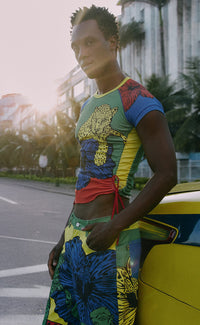 'Paraíso' Drawstring T-shirt - Patrick Church