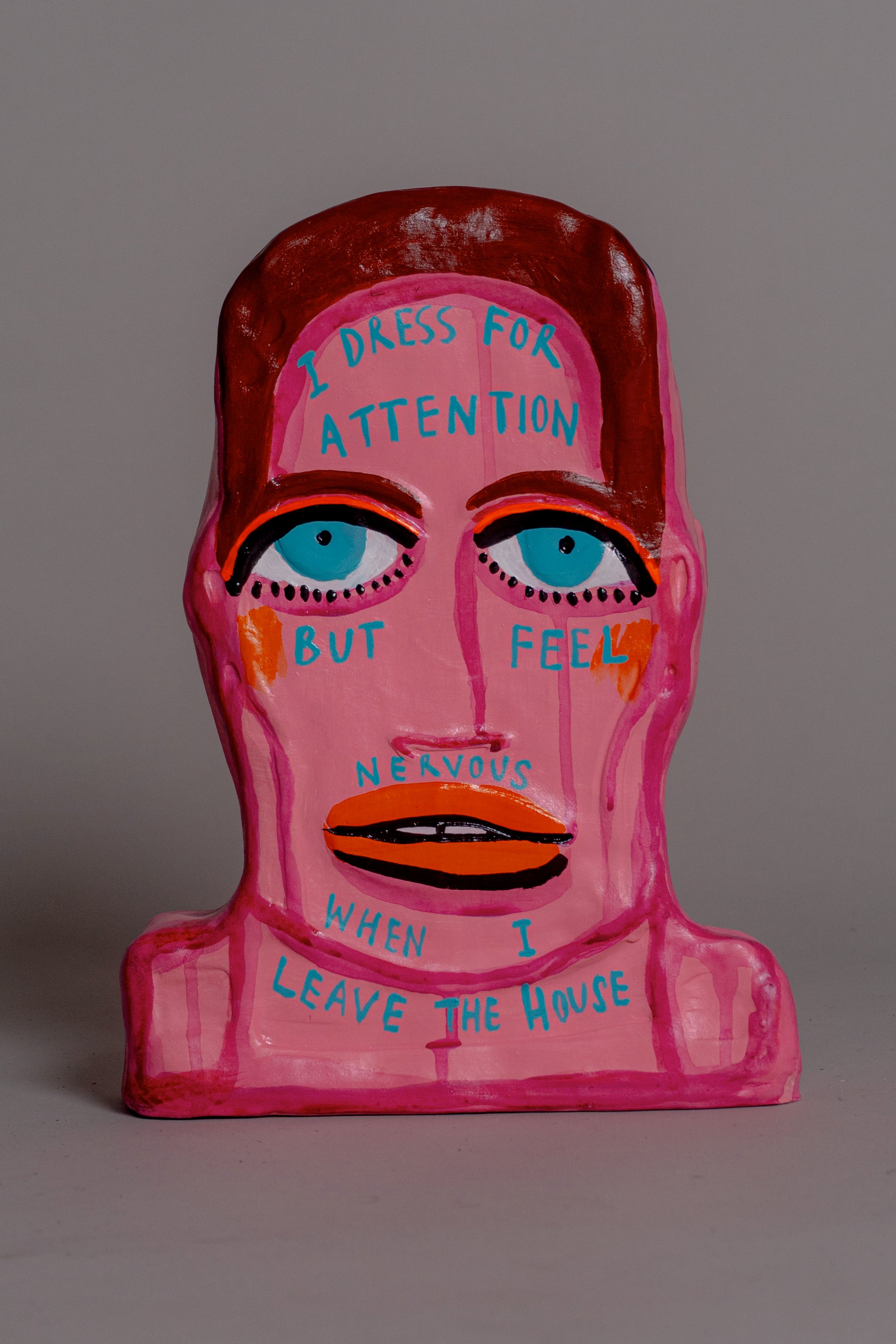 I Dress For Attention Head - Patrick Church