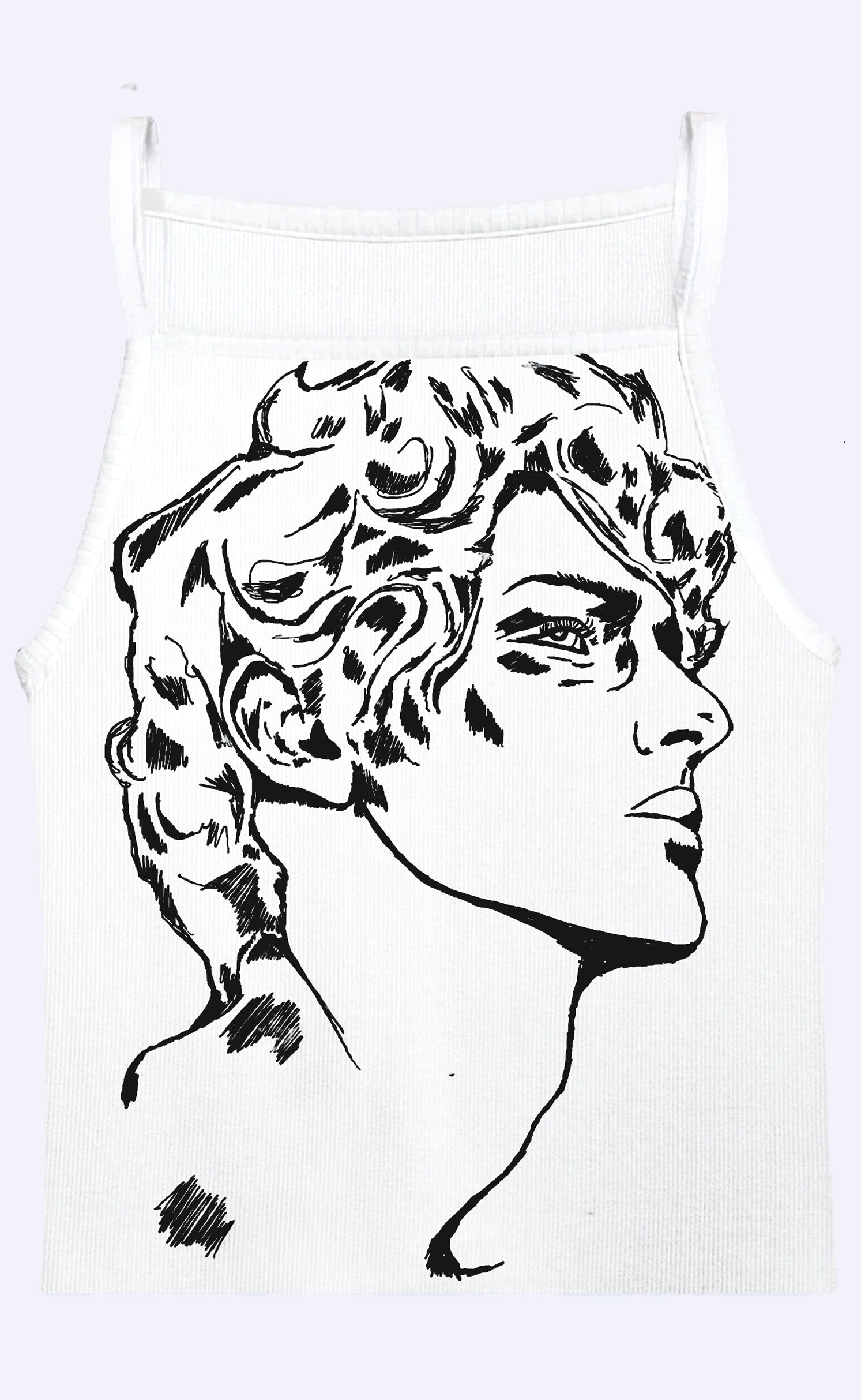 'Daniel' Cropped Cami Tank Top