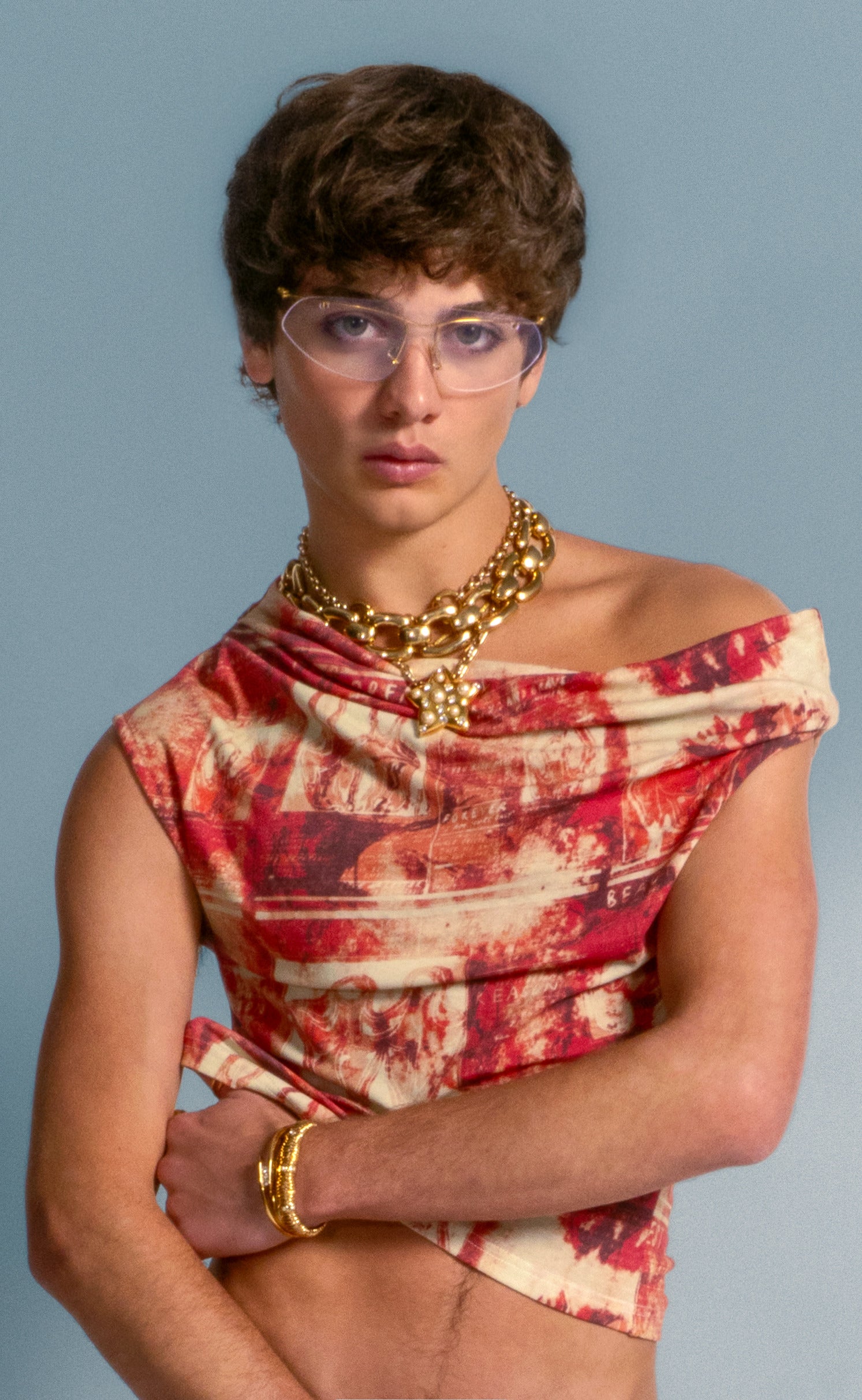 'Venus' Draped Tank Top - Patrick Church