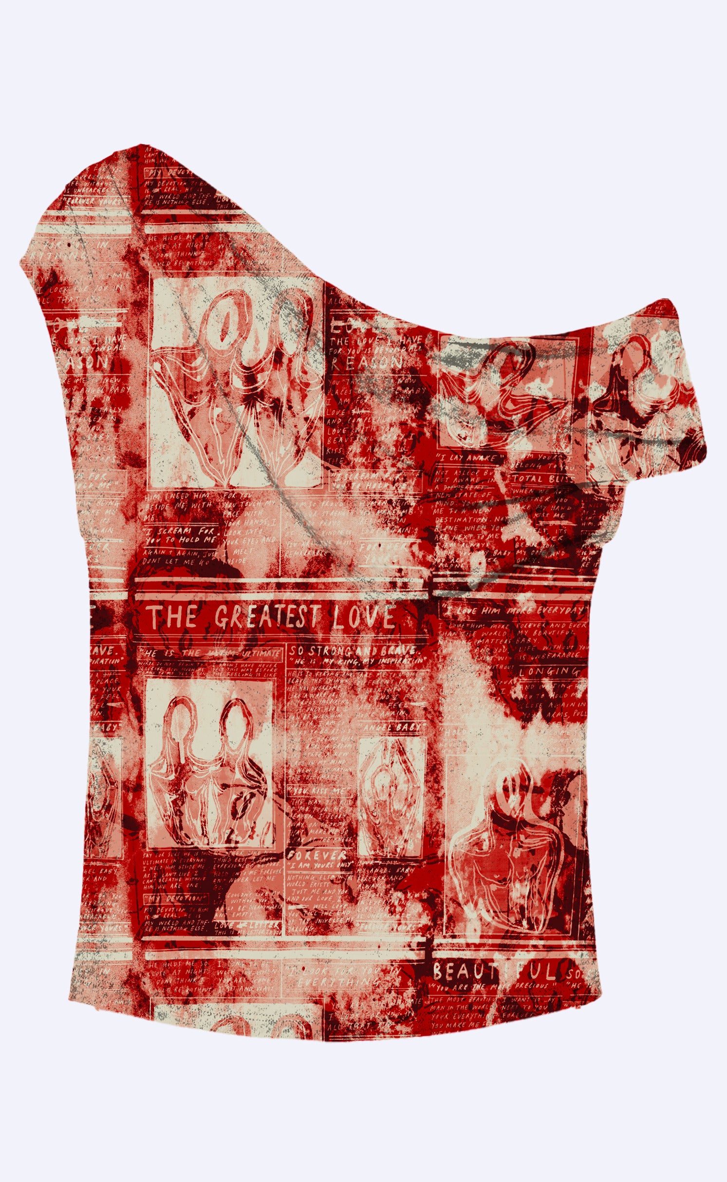 'Venus' Draped Tank Top - Patrick Church