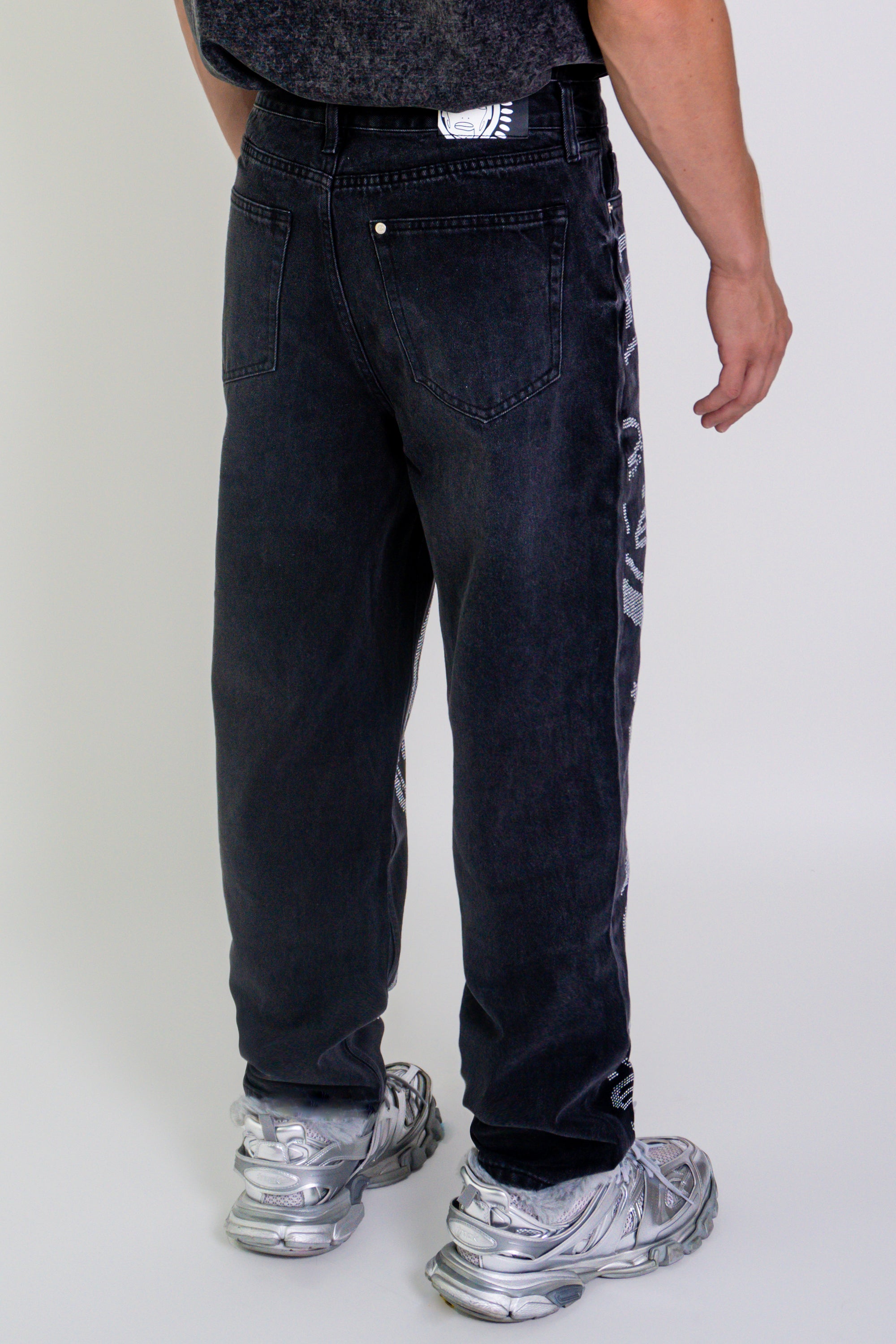 Rhinestone' All Over You' Jeans - Patrick Church