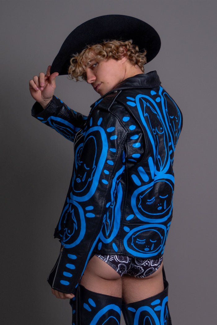 'All Over You' Leather Jacket - Patrick Church
