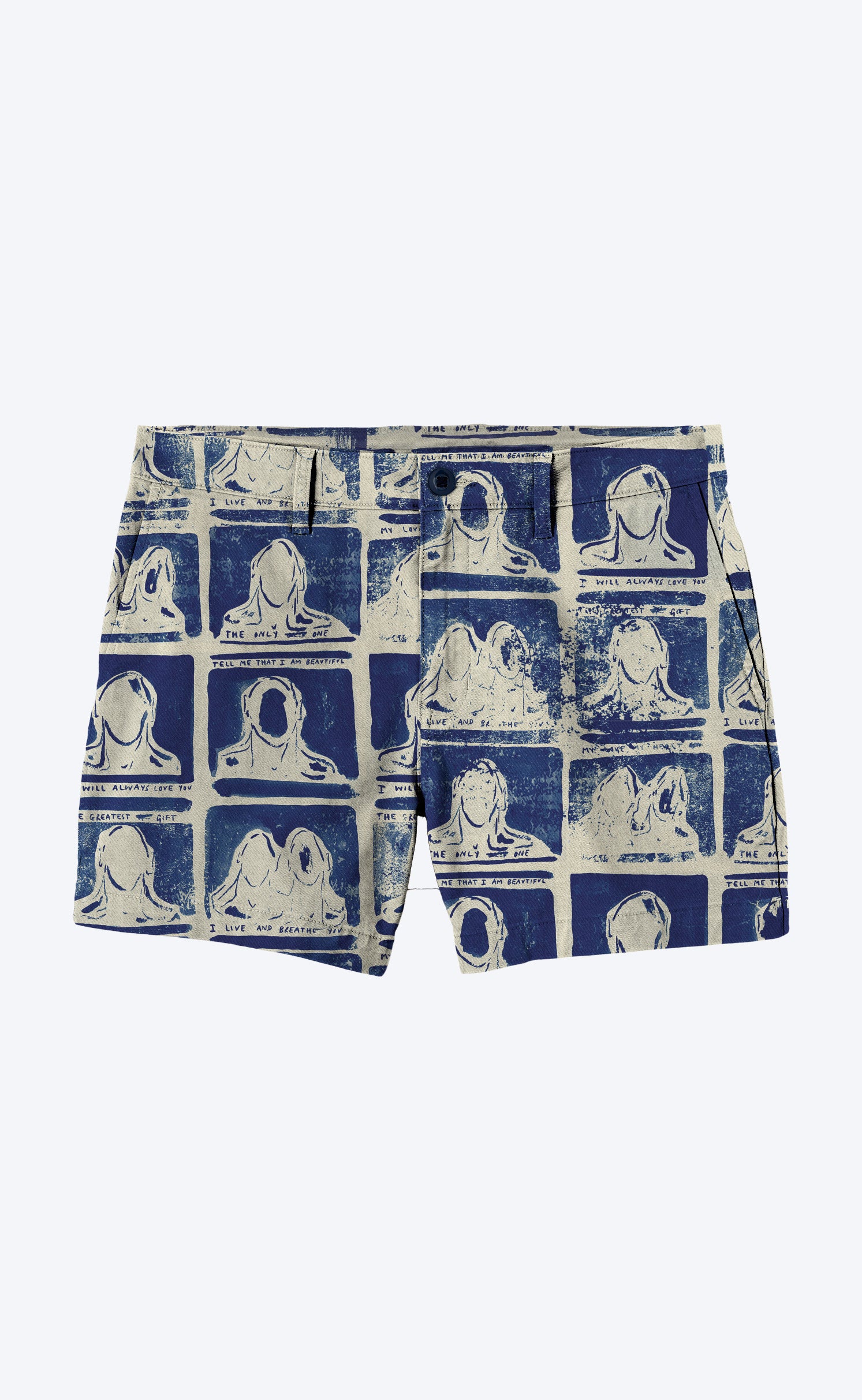 Slim Fit 'Greatest Love' 5" Chino Short - Patrick Church