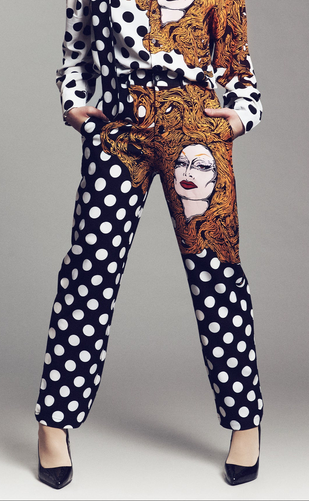 'Jinkx Monsoon' Mid-Rise Pant - Patrick Church