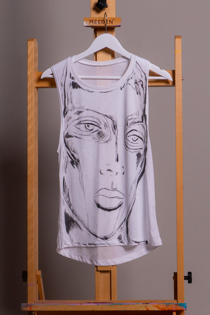 'Saturn' tank top size small - Patrick Church