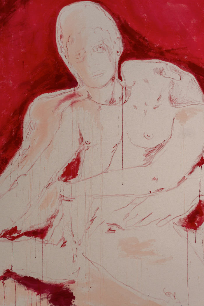 'I Love You But Not Enough To Save You', 70"x78" - Patrick Church
