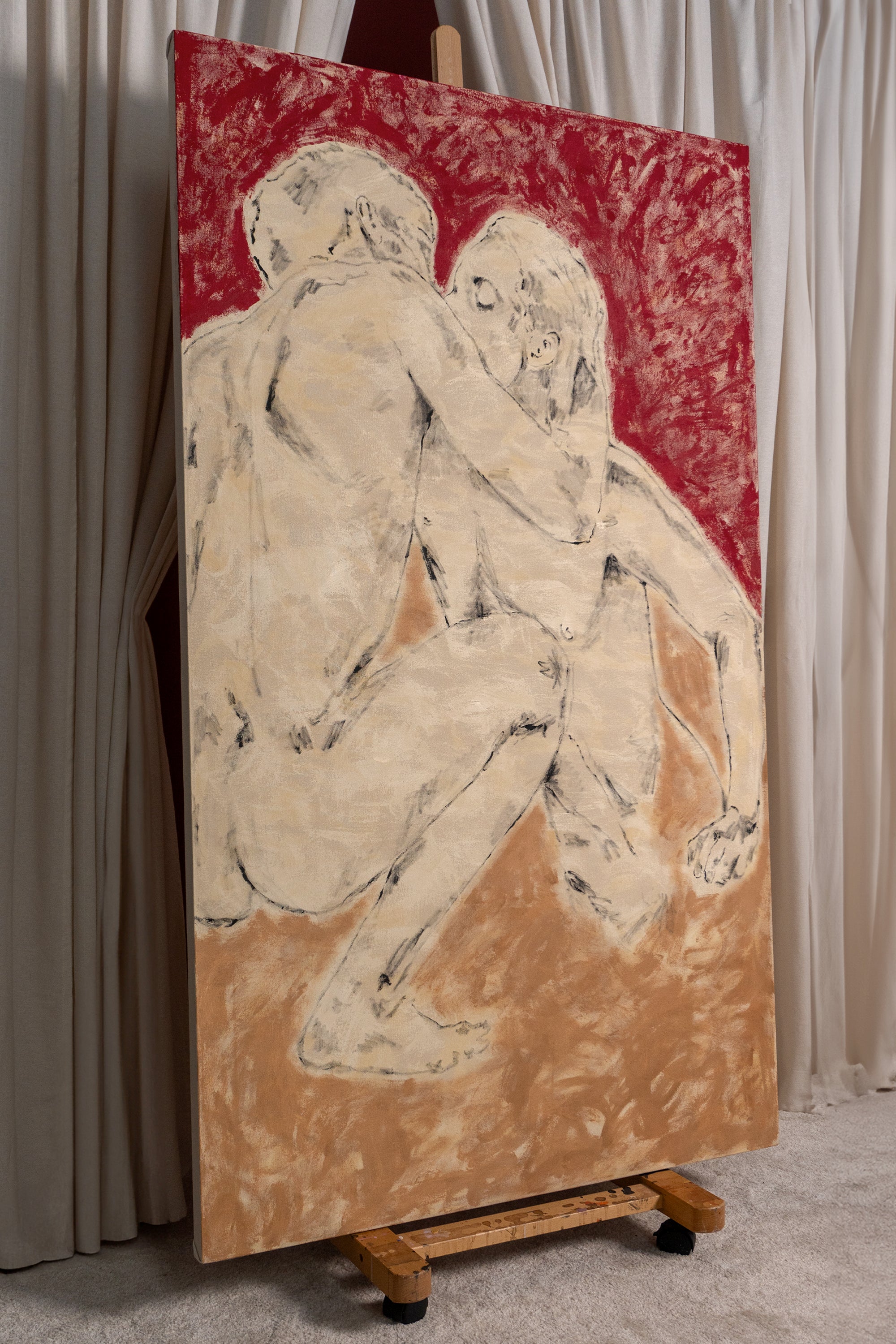 'Playing With Fire', 42"x70" - Patrick Church