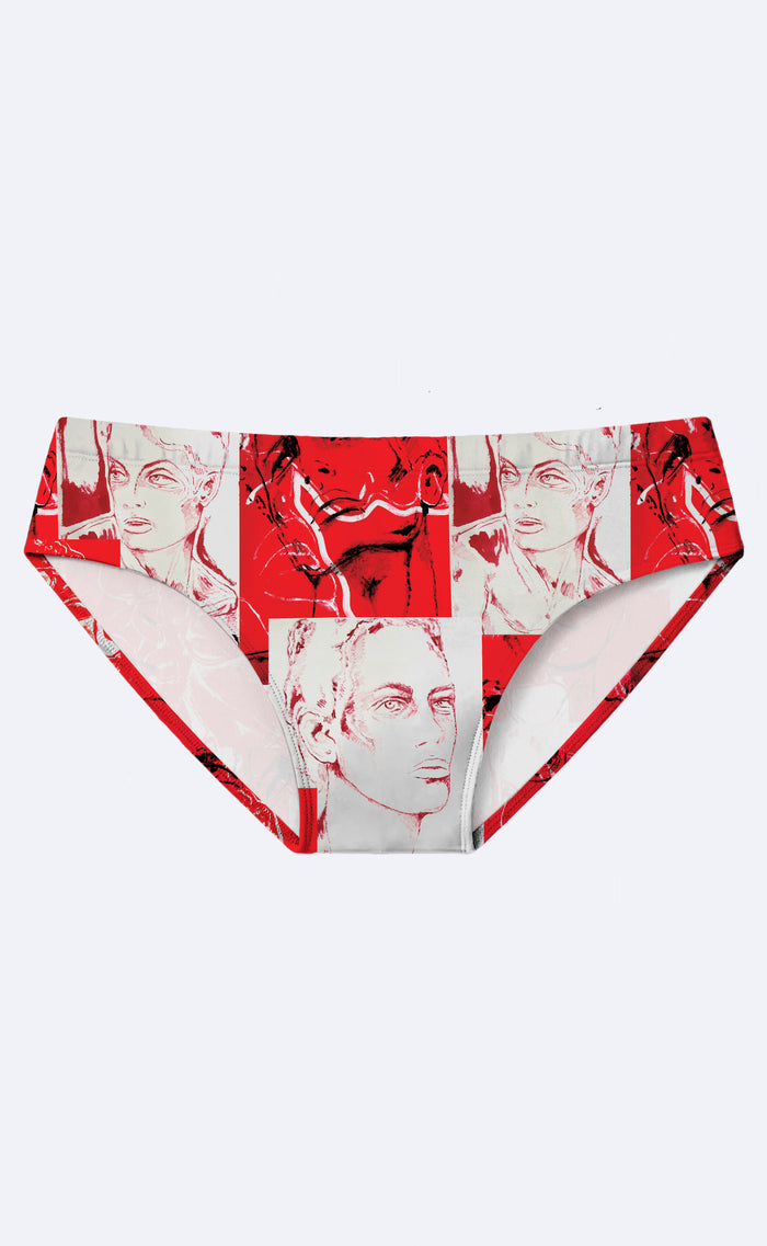 'BoysBoysBoys' Swim Brief - Patrick Church