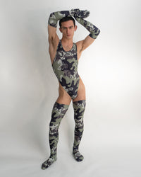 'Active Duty' Thigh High Stocking - Patrick Church
