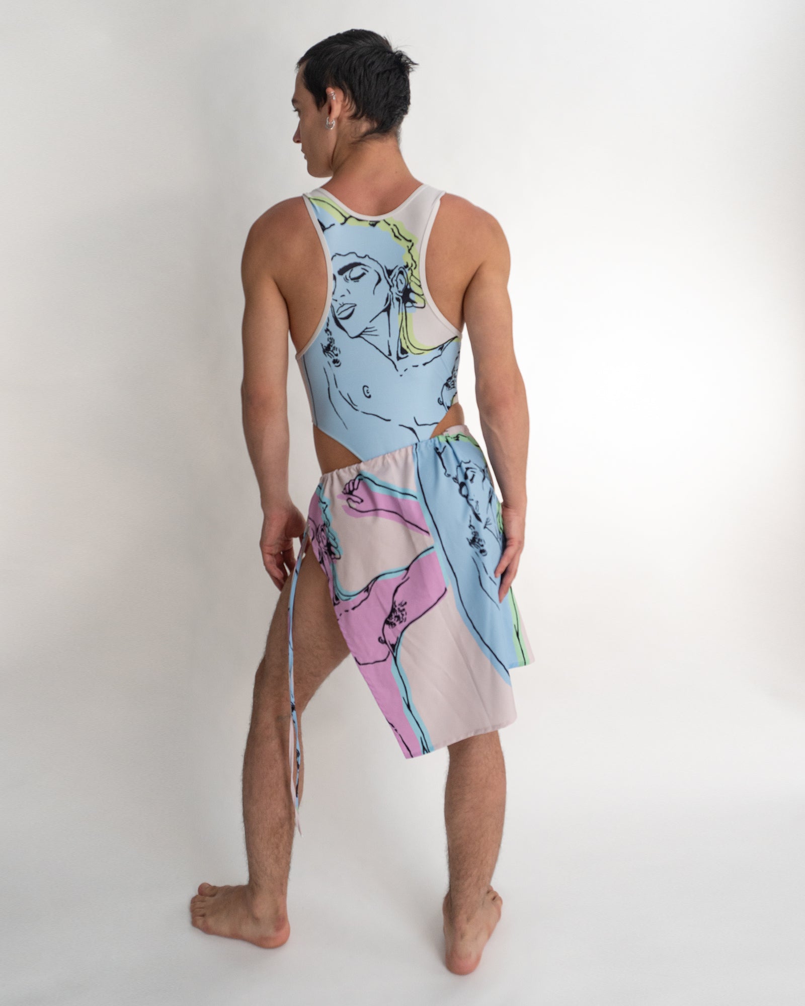 'Barcelona' Beach Wrap - Patrick Church