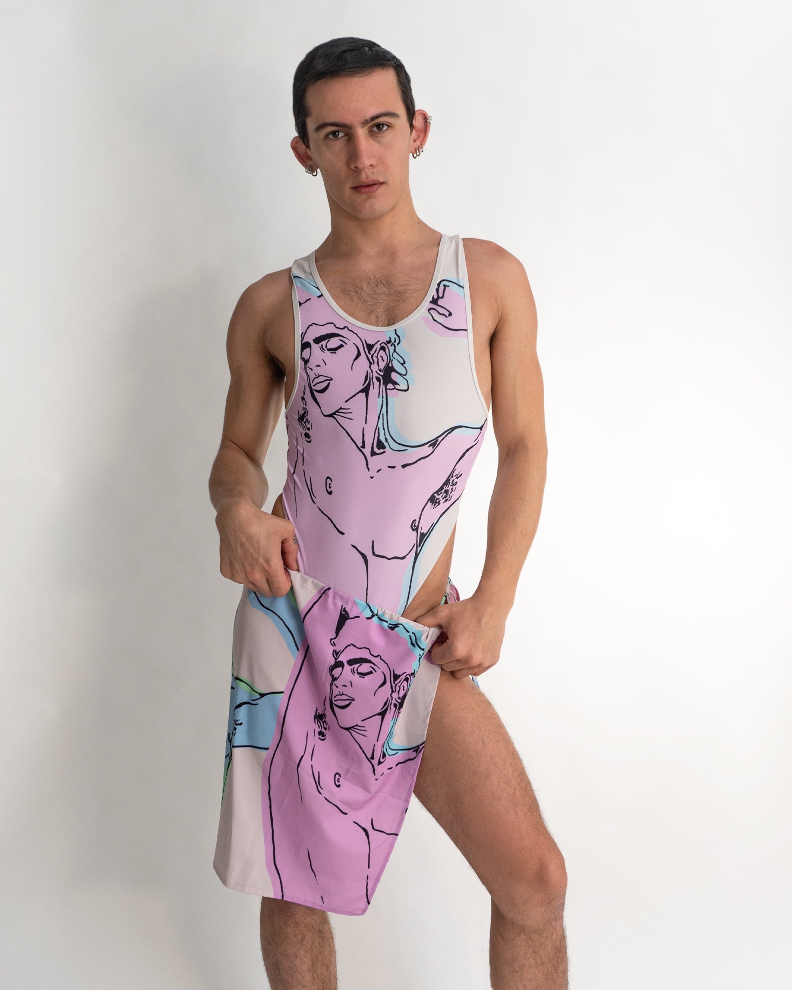 'Barcelona' Beach Wrap - Patrick Church
