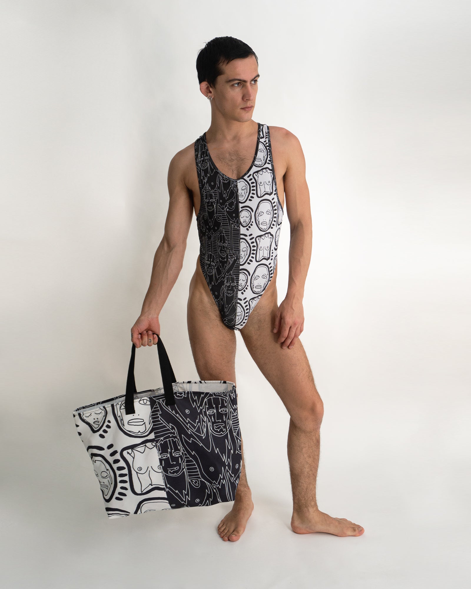 Split 'Classic' One Piece Bodysuit - Patrick Church