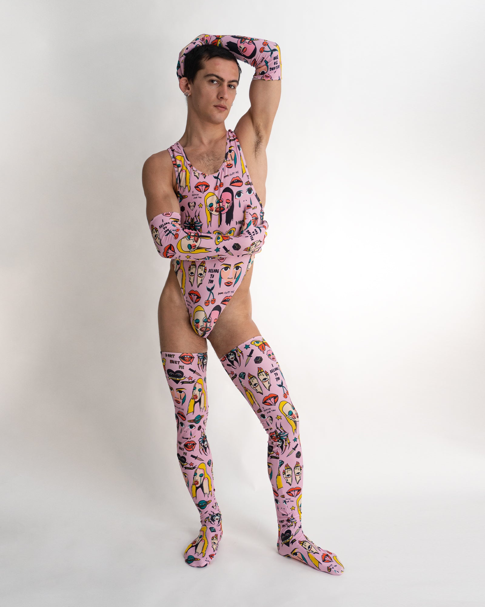 'Tattoo' One Piece Bodysuit - Patrick Church