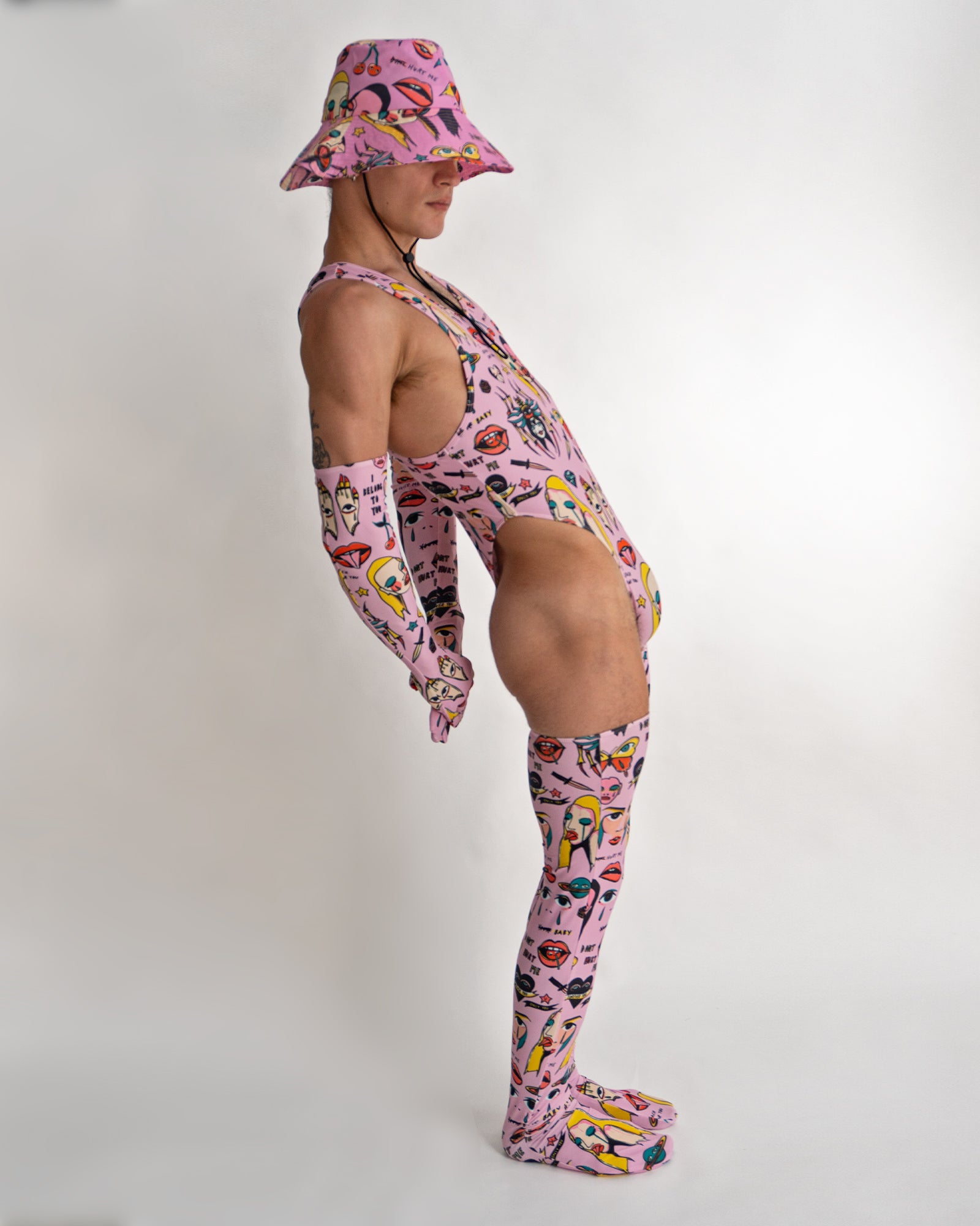 'Tattoo' One Piece Bodysuit - Patrick Church