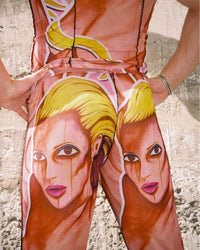 'Aphrodite' Flare Mesh Pant - Patrick Church