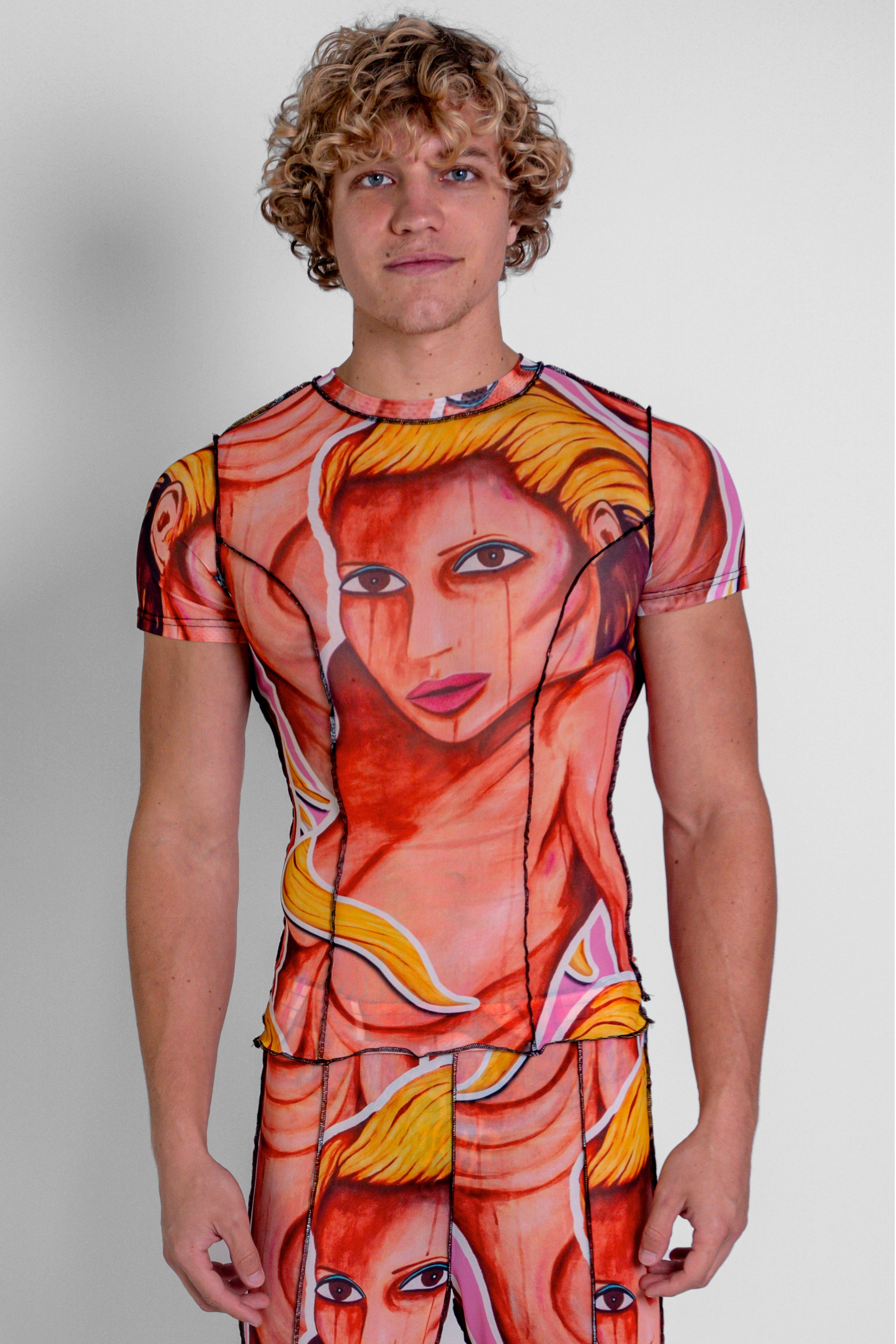 'Aphrodite' Mesh Top - Patrick Church