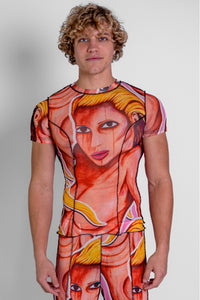 'Aphrodite' Mesh Top - Patrick Church