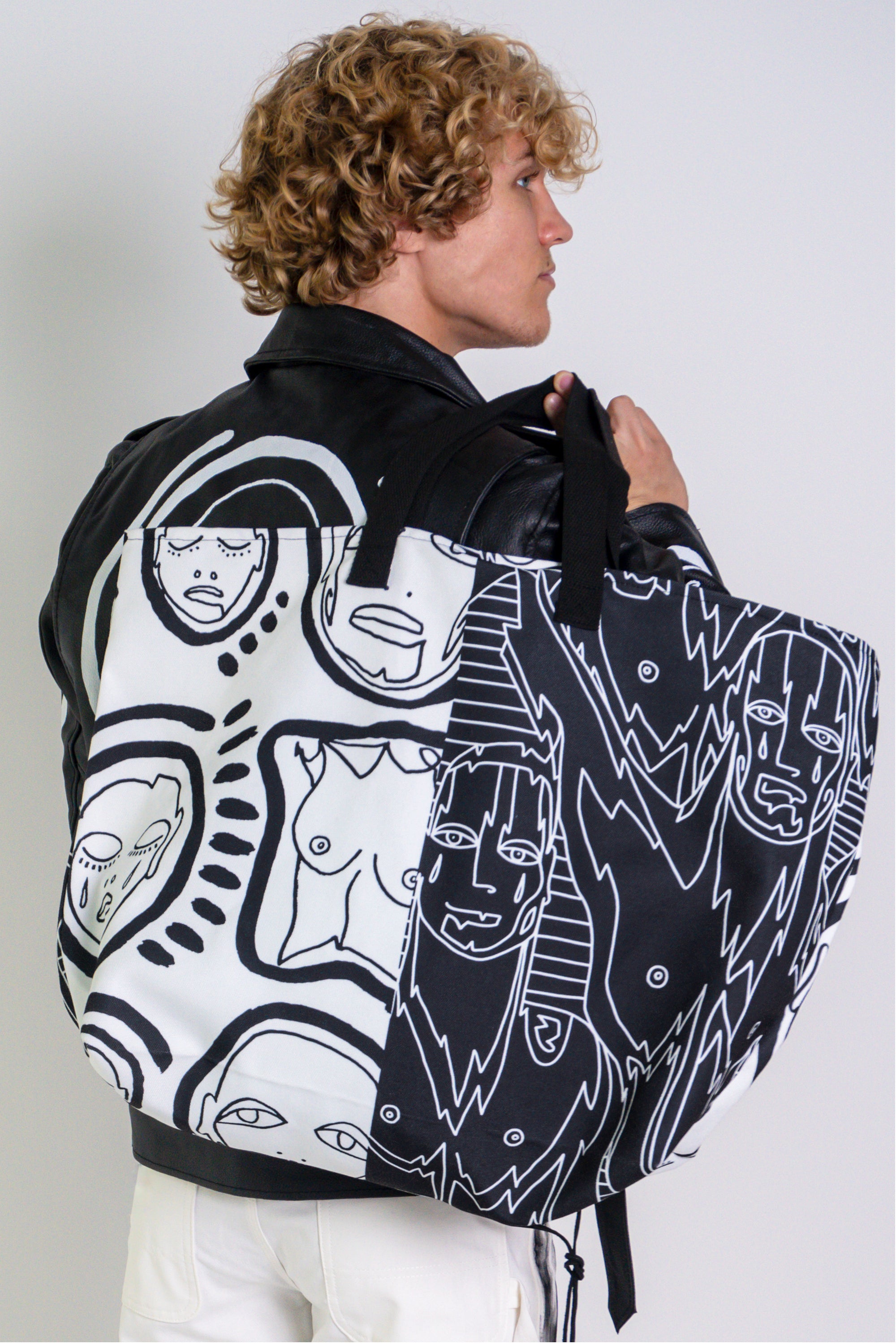 Split 'Classic' XXL Tote - Patrick Church