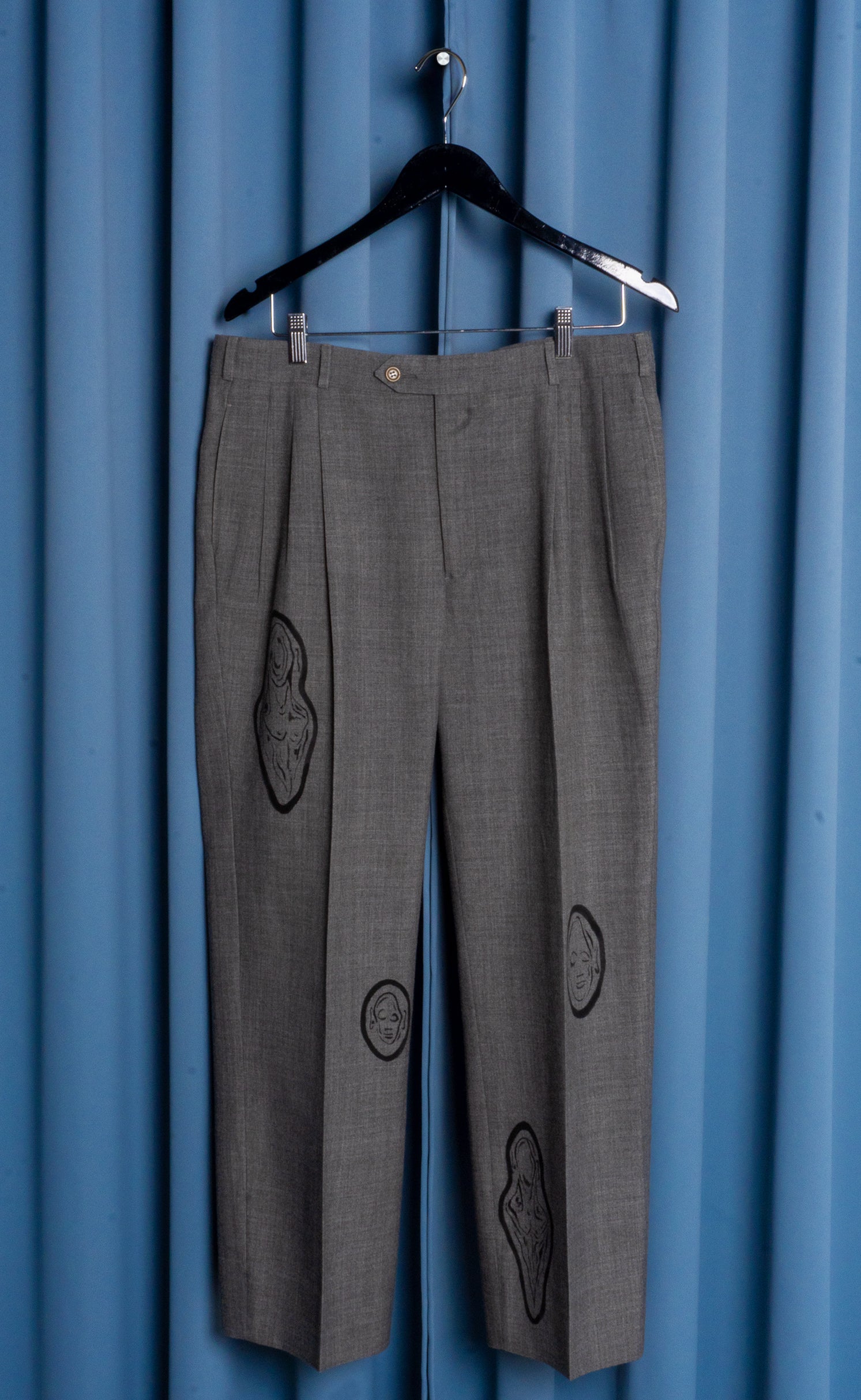 Hand Painted 'A.O.Y.' Full Suit - Large/34 - Patrick Church