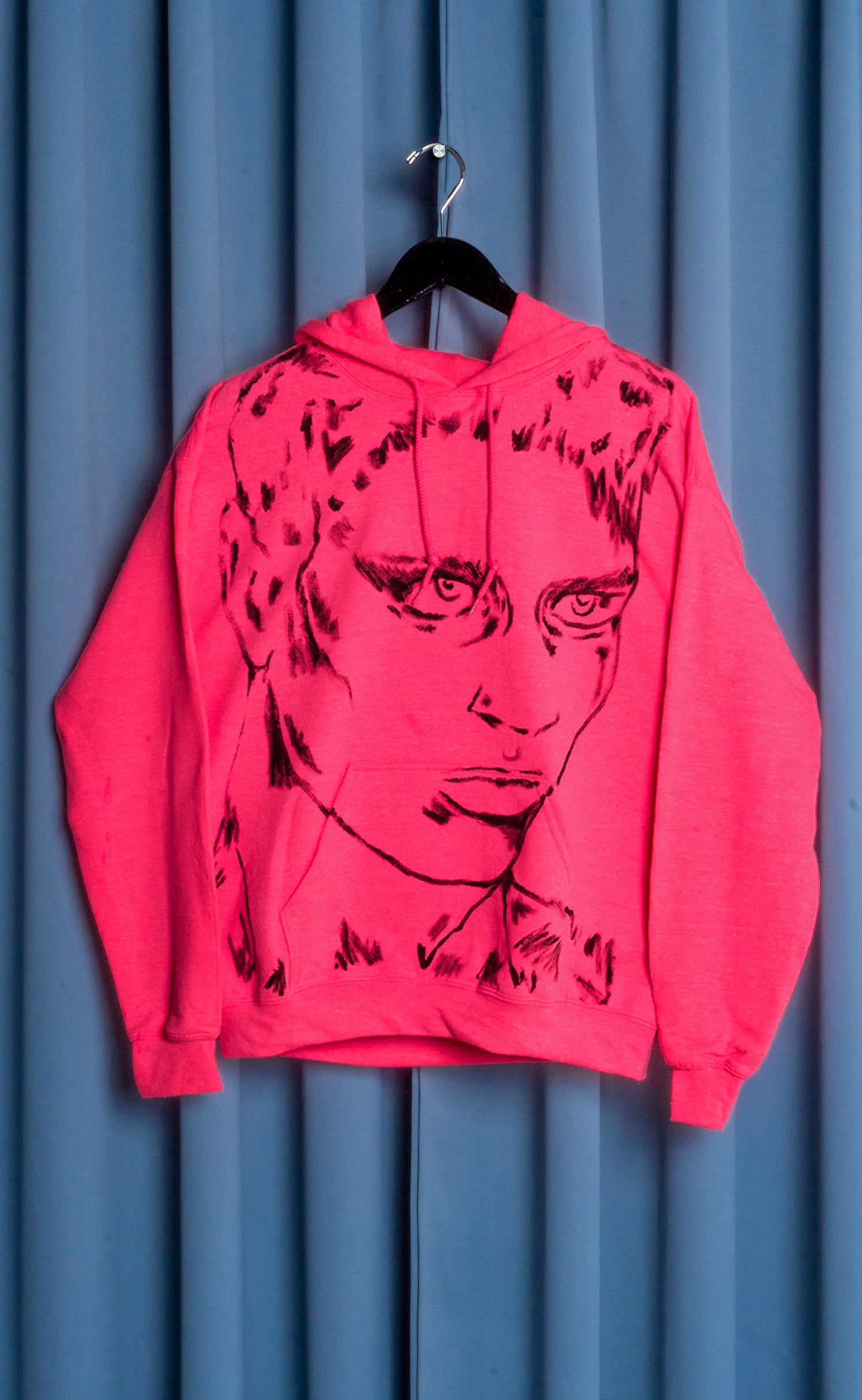 Hand Painted 'Elijah' Hoodie - Medium - Patrick Church