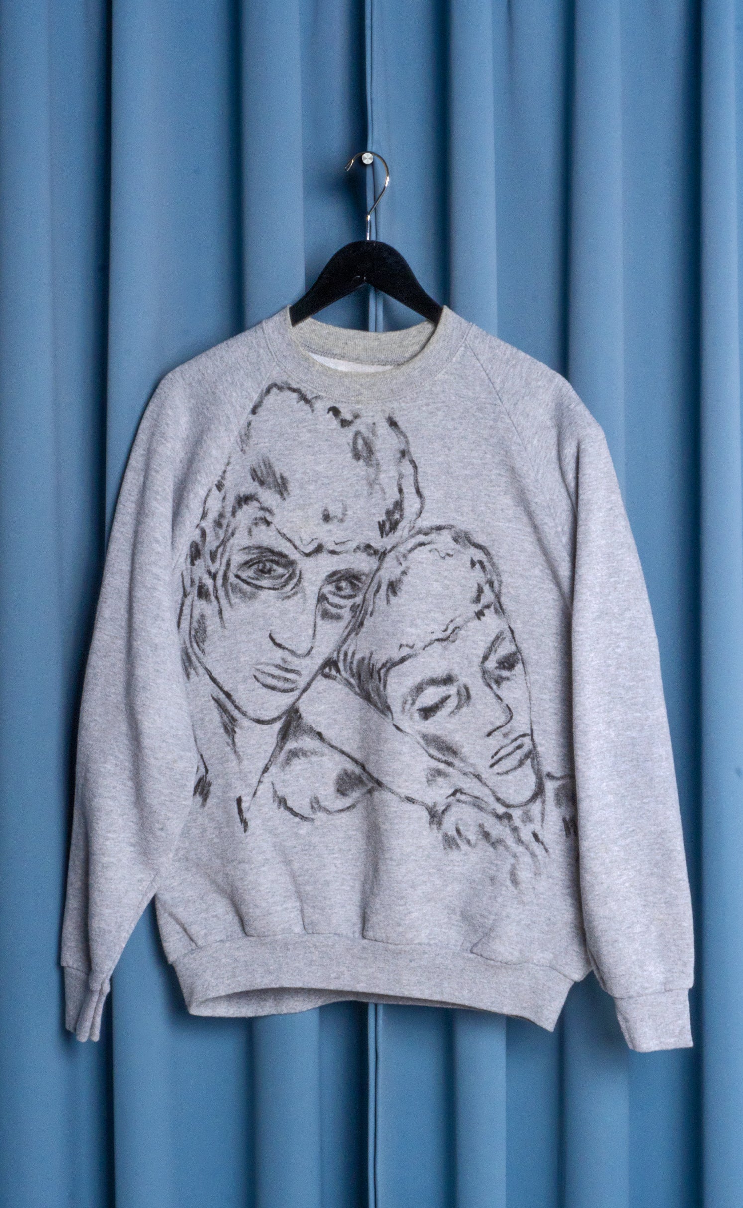 Hand Painted 'California Boys' Sweatshirt - XL - Patrick Church