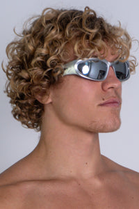 'Angel Baby' Silver Sunglasses - Patrick Church