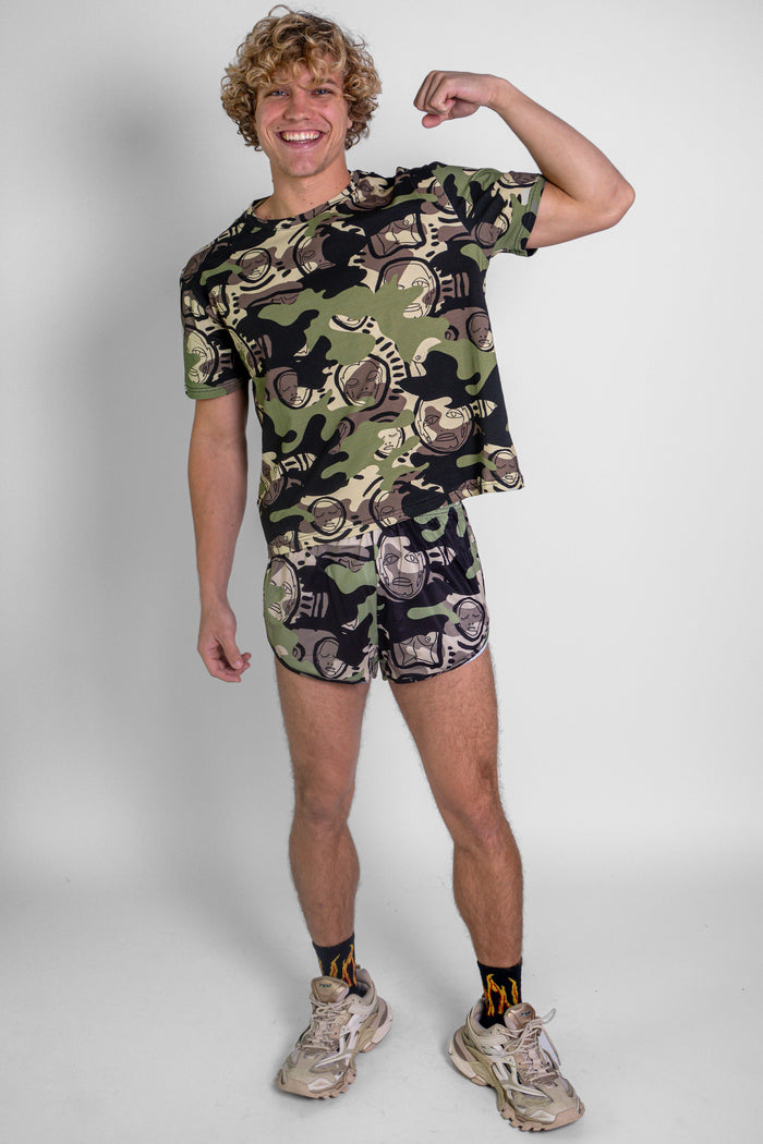'Camoflauge' Workout Tee - Patrick Church