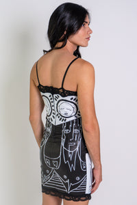 'All Over You' Leather Dress, Size XS - Patrick Church