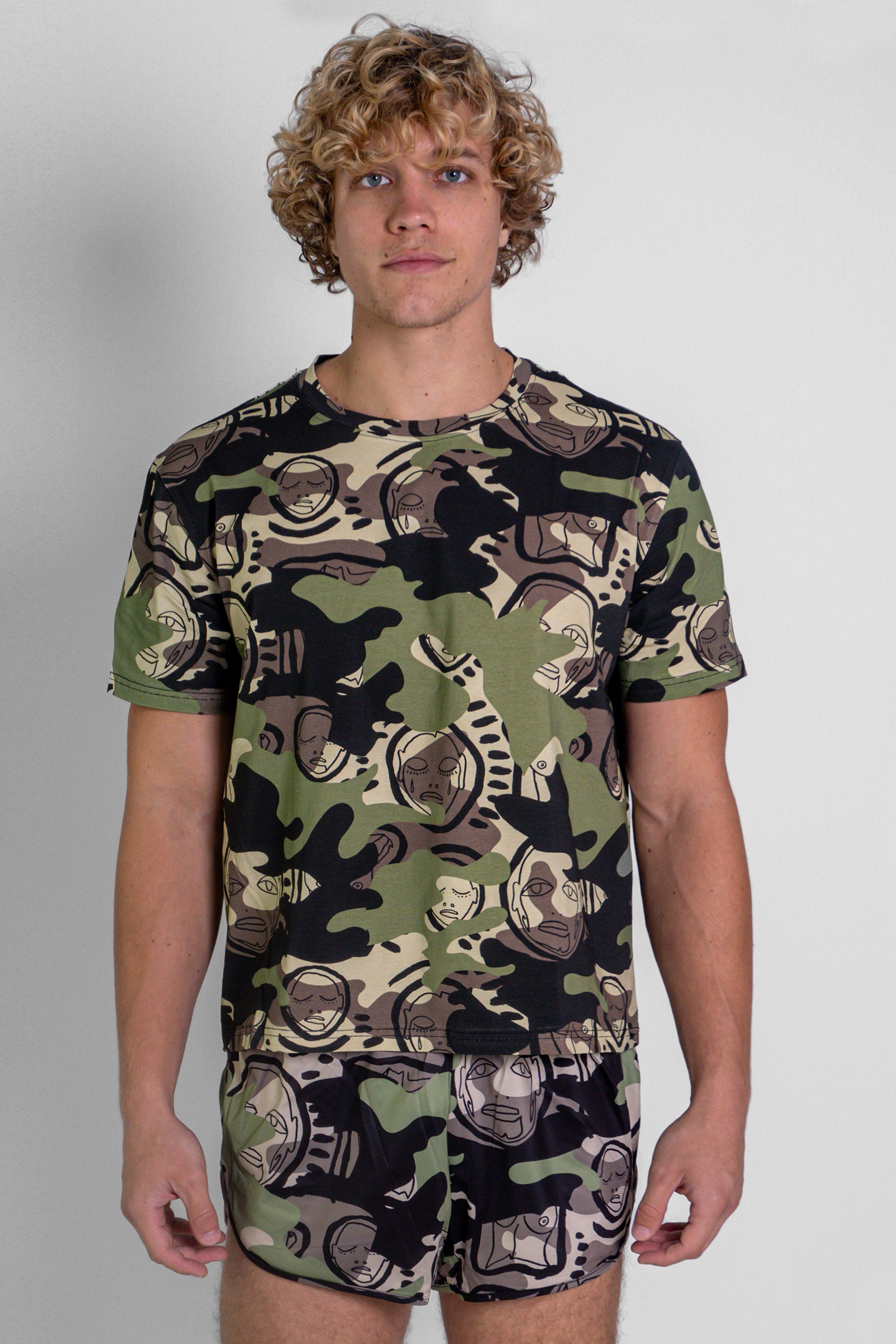 'Camoflauge' Workout Tee - Patrick Church
