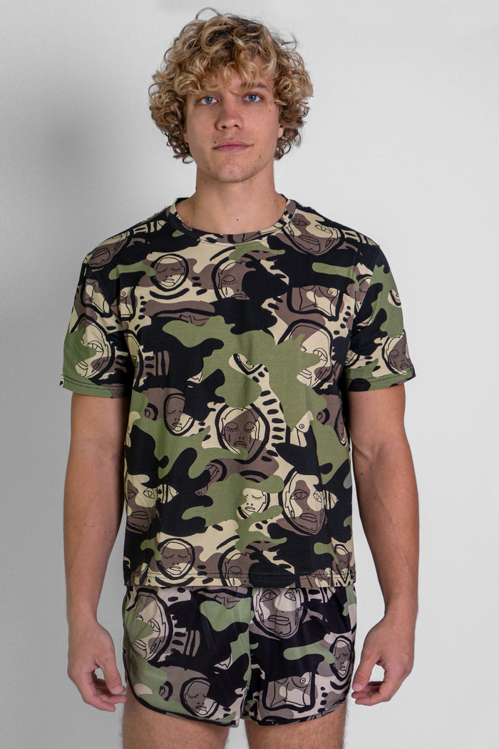 'Camoflauge' Workout Tee - Patrick Church