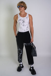 'Greatest Love' Pleated Wool Pant, 32 Waist - Patrick Church