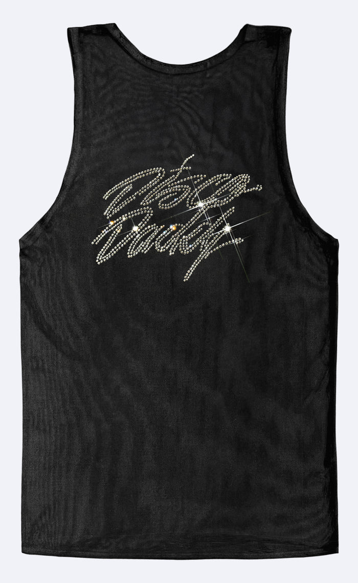 'Disco Daddy' Mesh Tank Top - Patrick Church