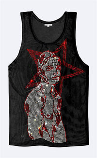 'Disco Daddy' Mesh Tank Top - Patrick Church