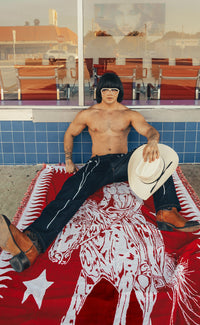 'Born To Ride' Throw Blanket - Patrick Church