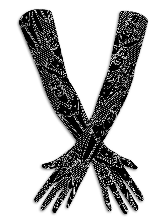 'Get In Line' Opera Gloves - Patrick Church