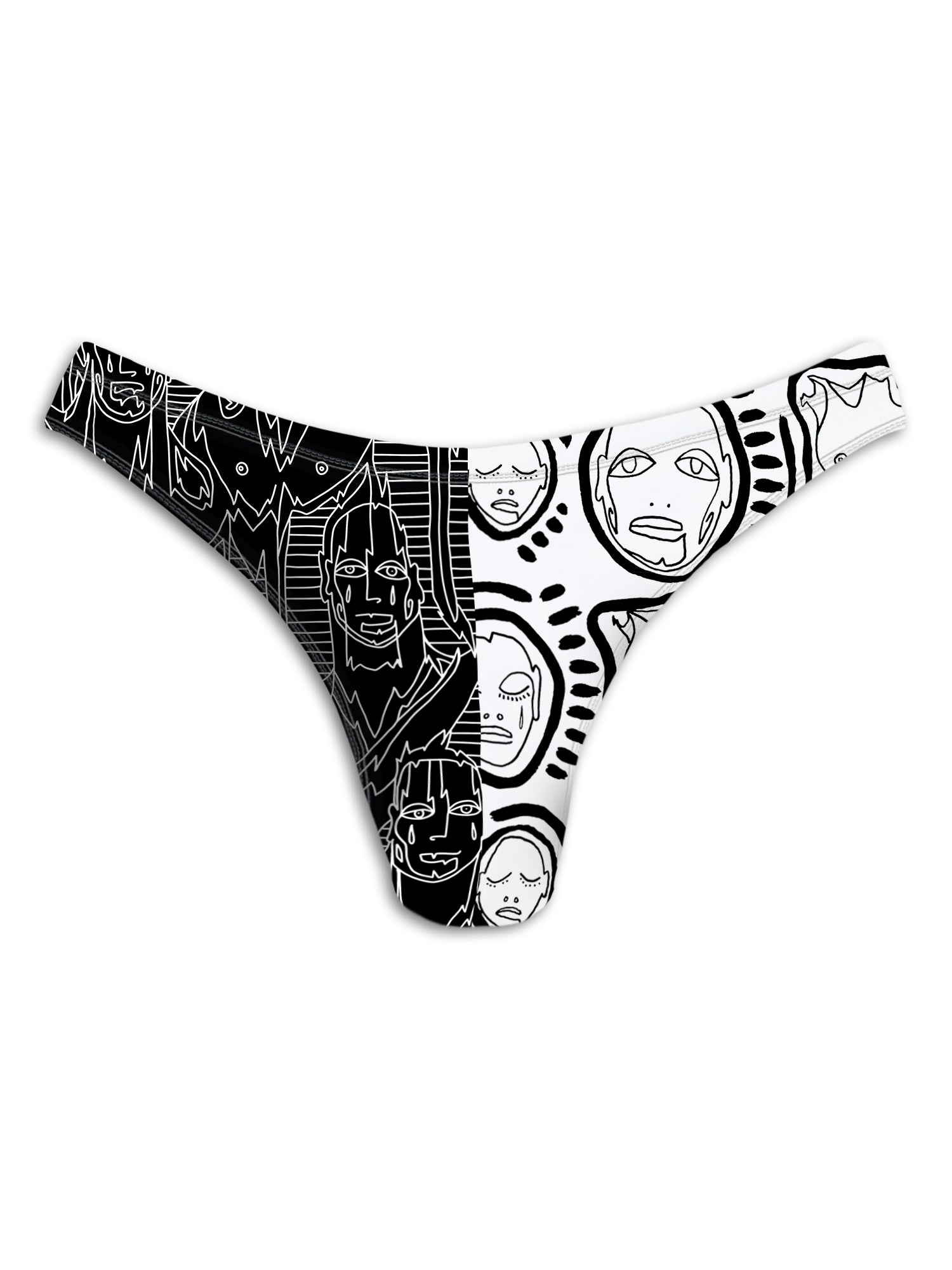 Split 'Classic' Swim Thong - Patrick Church