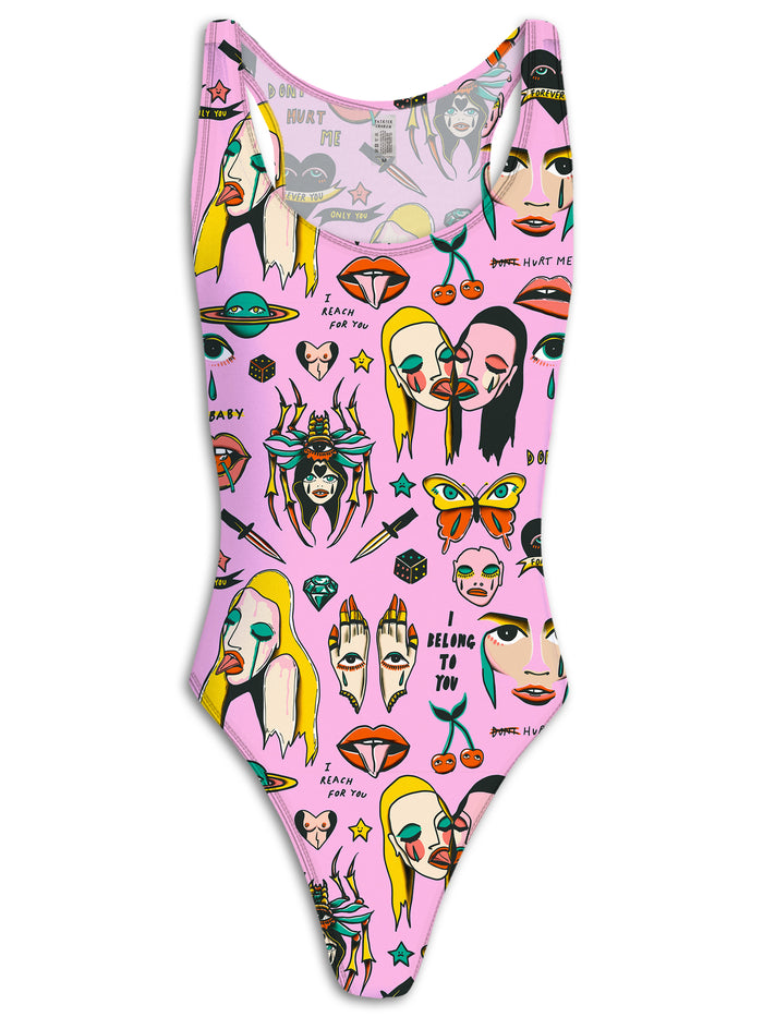 'Tattoo' One Piece Bodysuit - Patrick Church