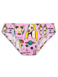 'Tattoo' Swim Brief - Patrick Church