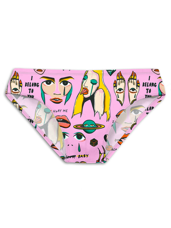 'Tattoo' Swim Brief - Patrick Church