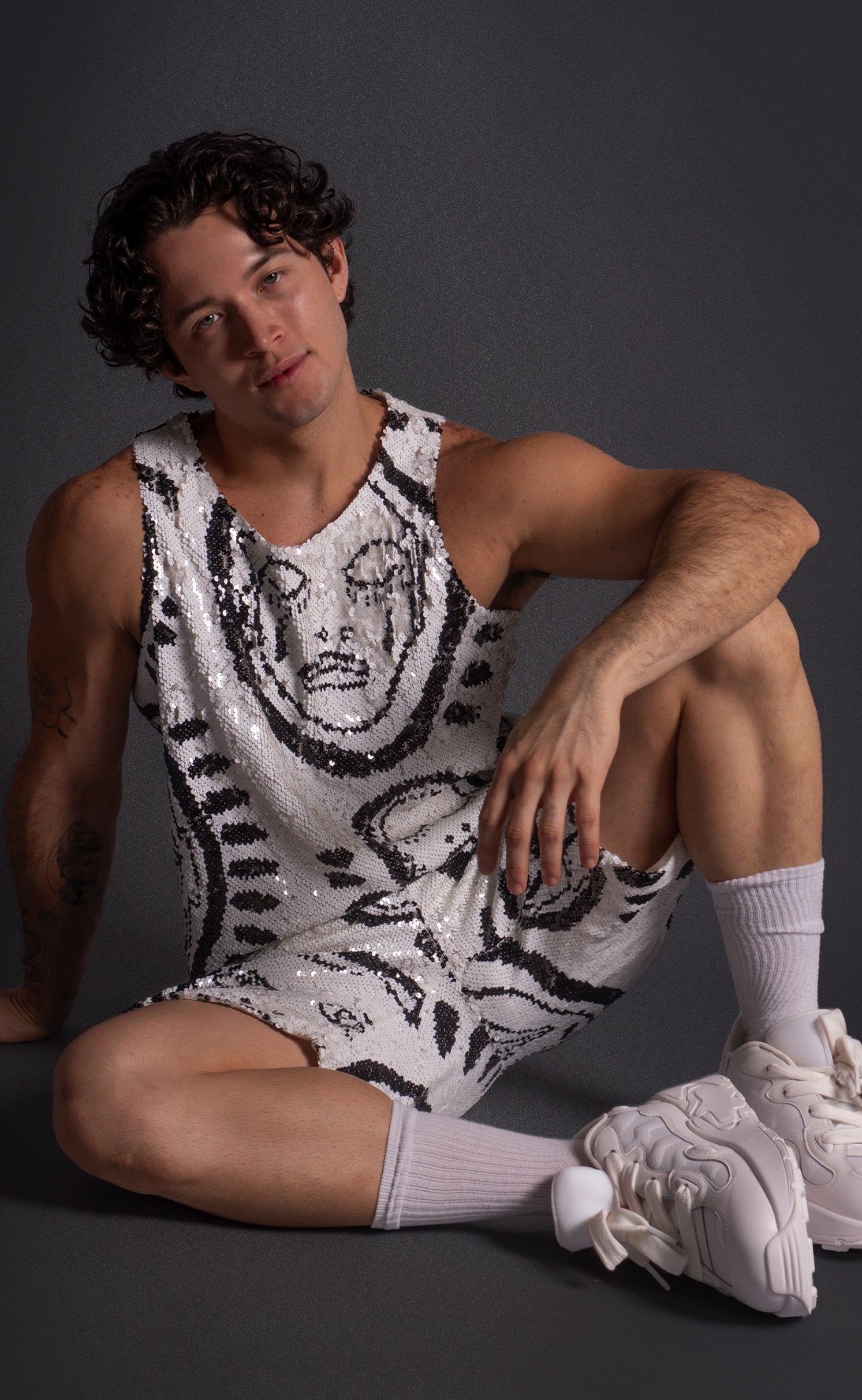 'All Over You' Sequin Tank Top - Patrick Church