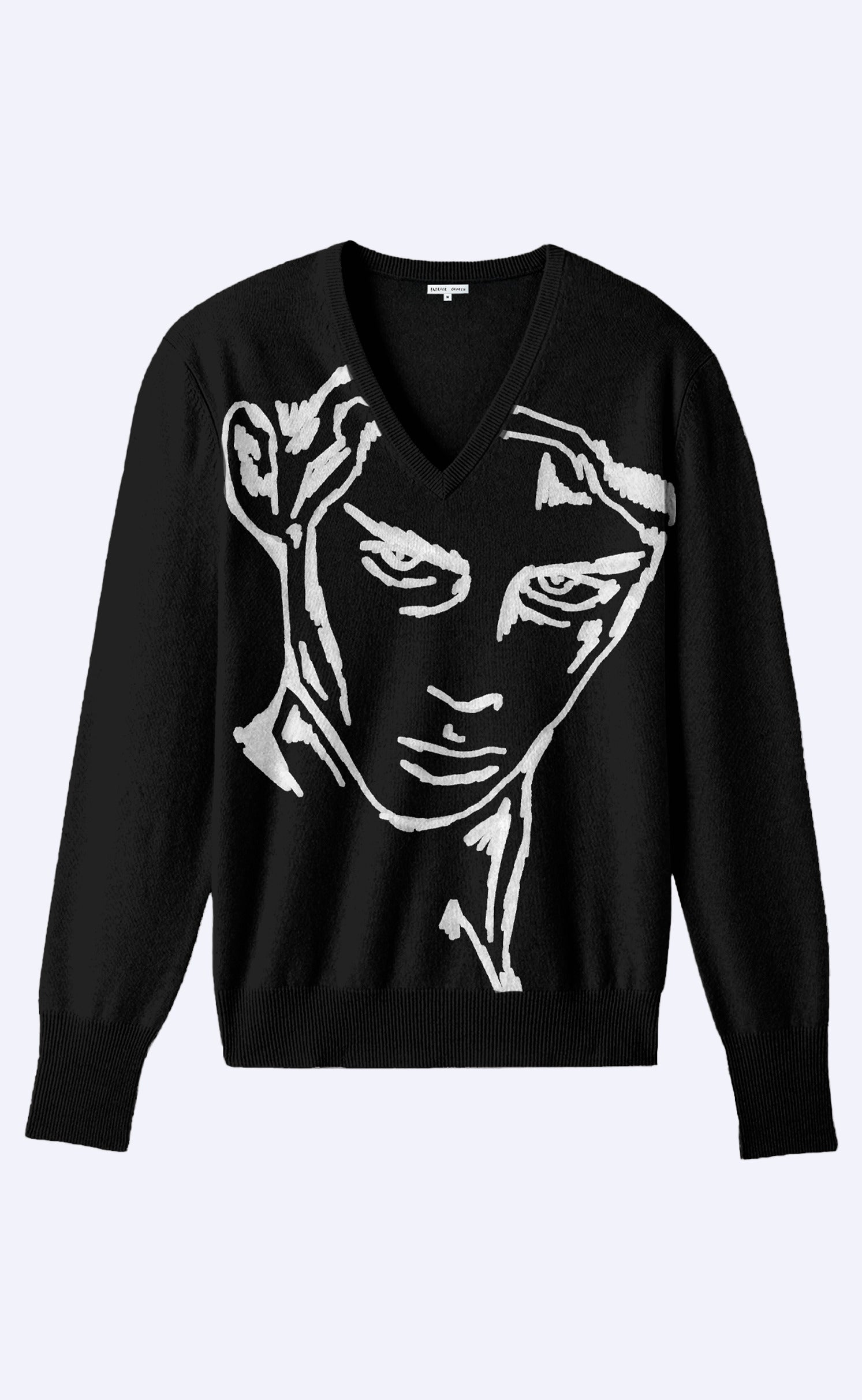 'Luka' V-Neck Knit Sweater