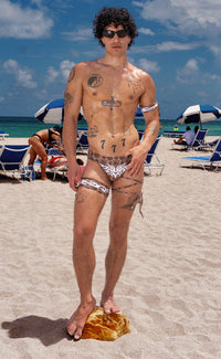 'Tattoo' Swim Brief - Patrick Church