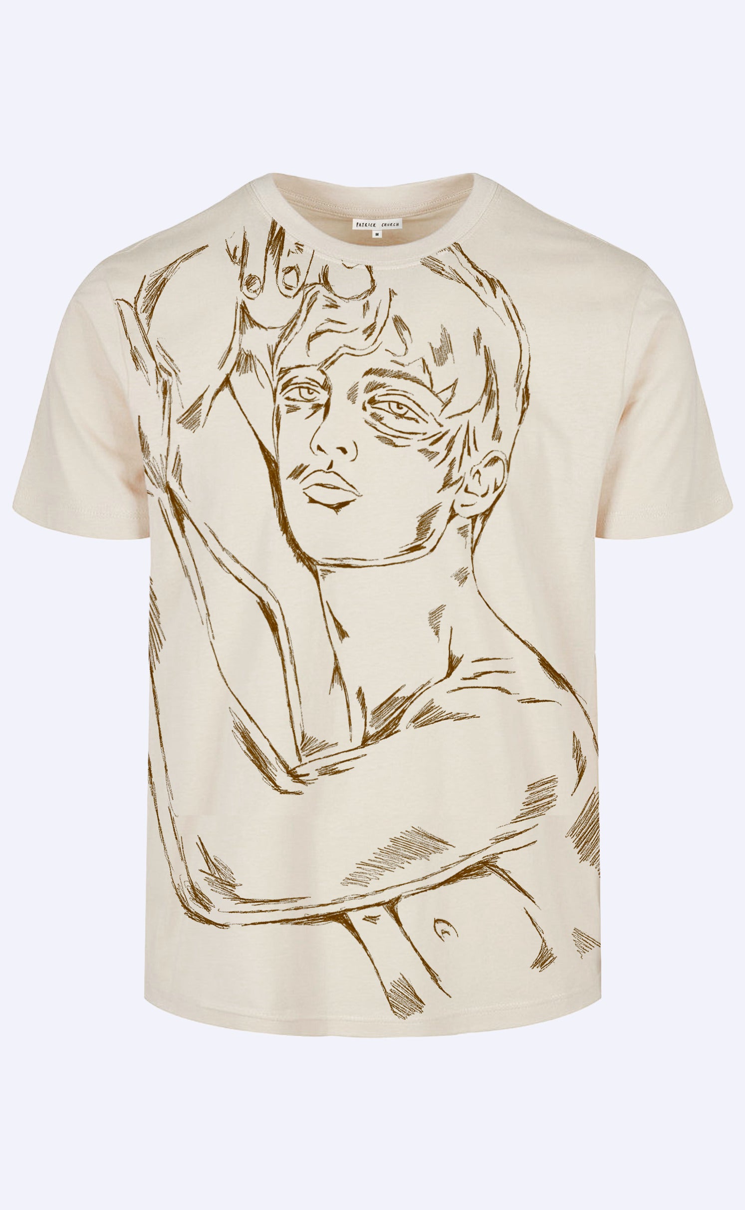 'Wasted Nights' Retro Fit T-shirt - Patrick Church