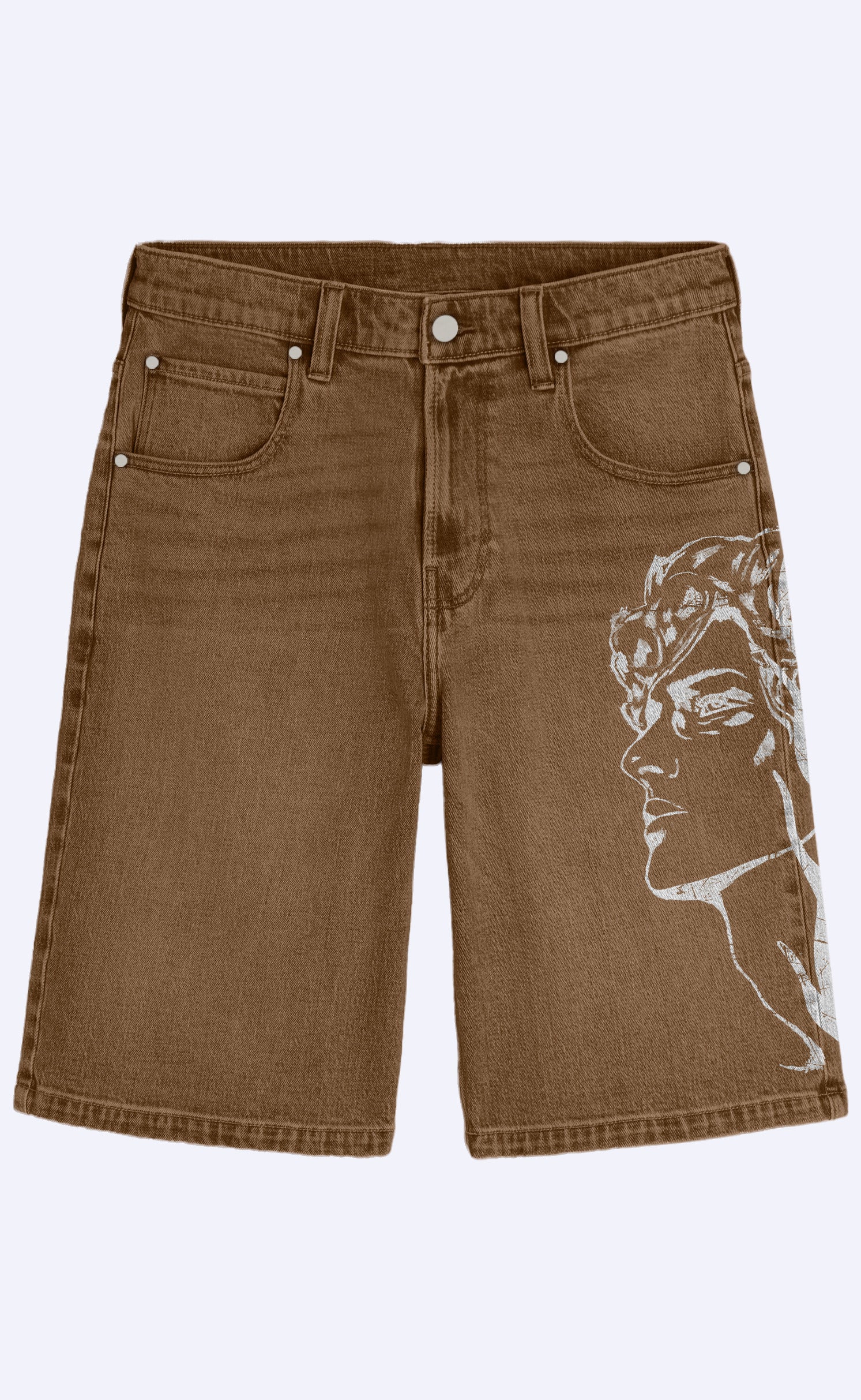 'Wasted Days' Baggy Denim Shorts - Patrick Church