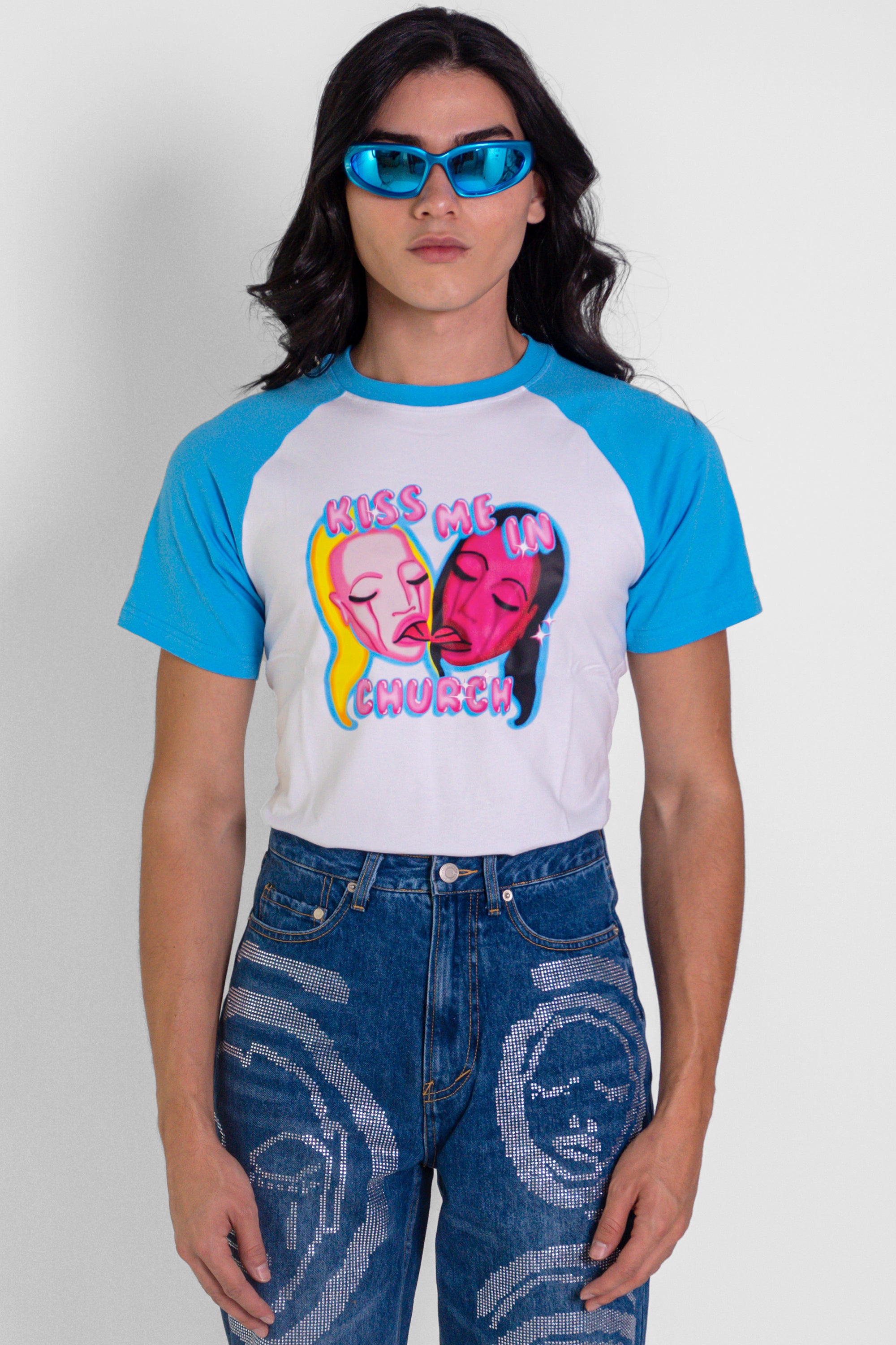 'Kiss Me In Church' T-shirt - Patrick Church
