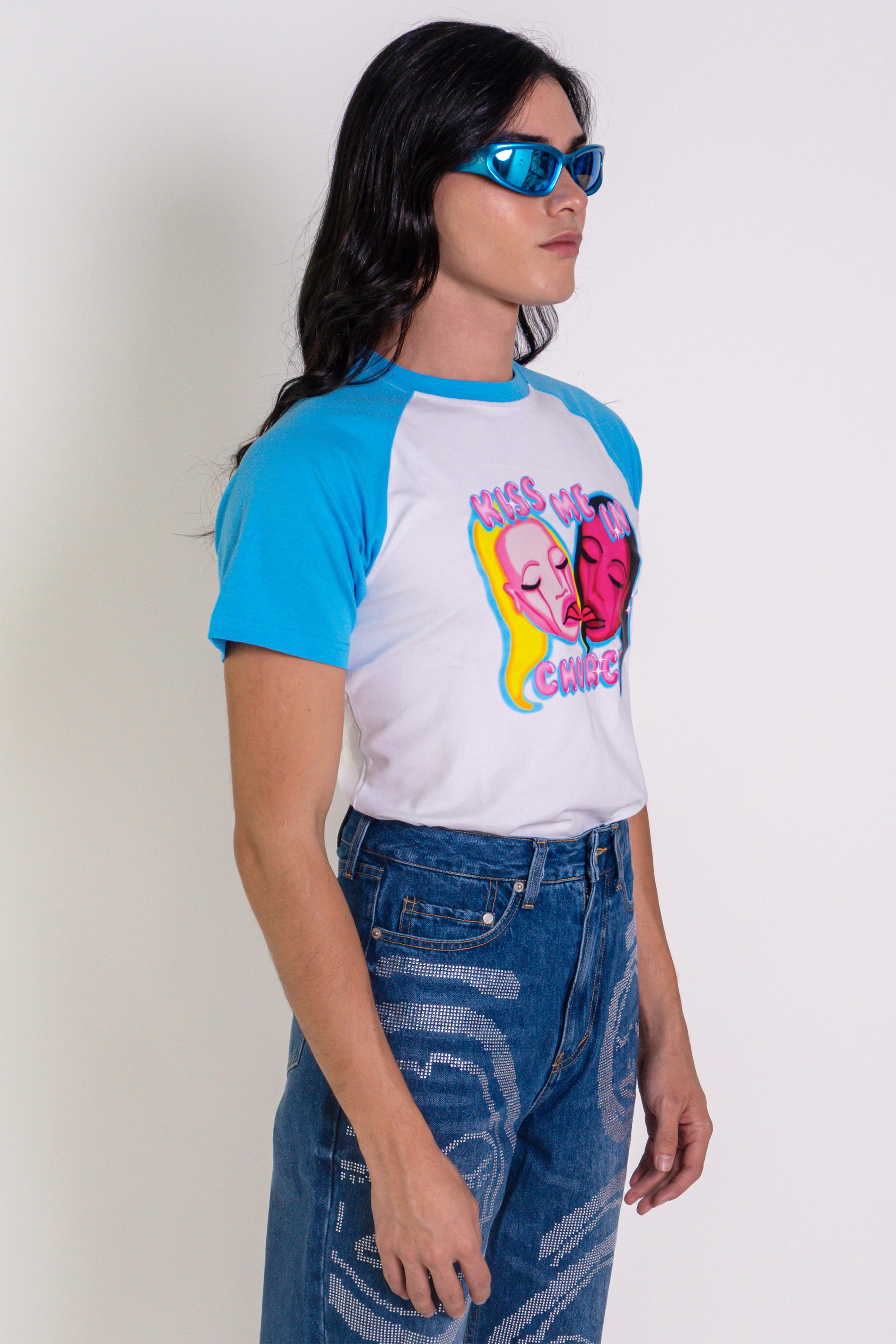 'Kiss Me In Church' T-shirt - Patrick Church