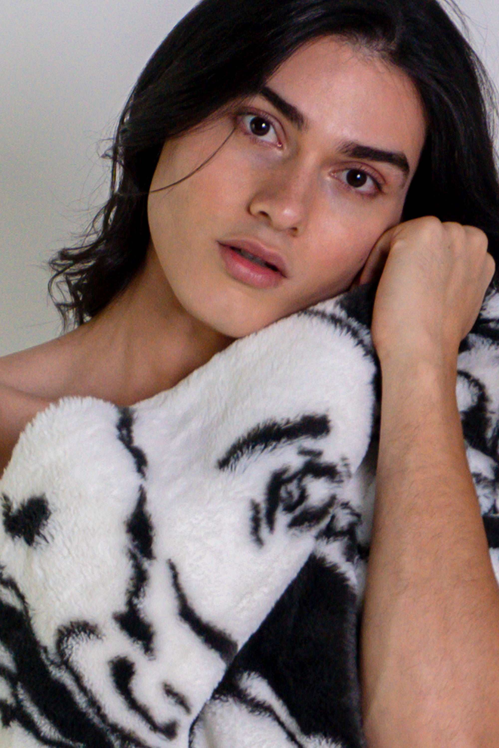 'Dearest Boy' Faux Fur Blanket - Patrick Church