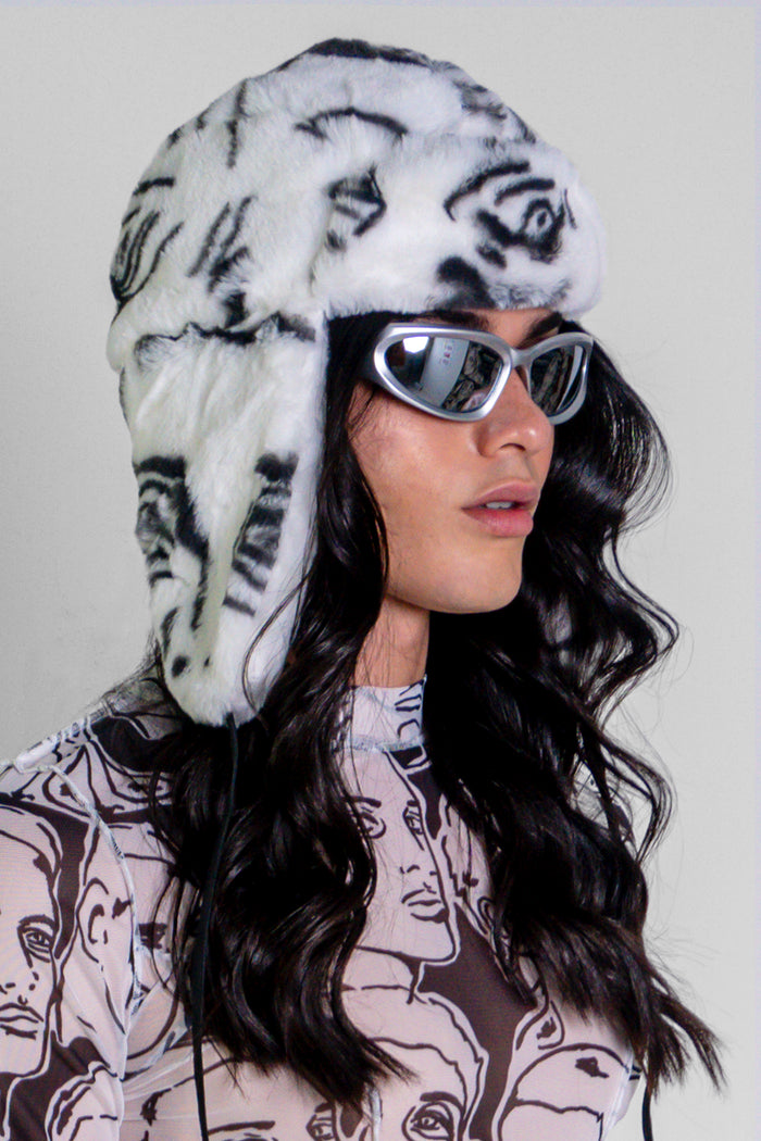 Dearest Boy Faux Fur Trapper Hat - Patrick Church
