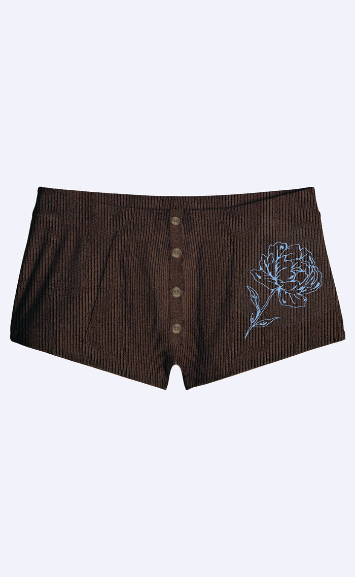 'The Lovers' Button Down Shorts - Patrick Church